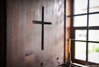 cruce în lemn
