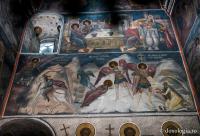 (Foto) Acatistul Sfântului Arhanghel Mihail – fresce din Biserica „Sfântul Haralambie”, Flămânda din Bucureşti 