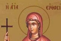 Viaţa Sfintei Muceniţe Eutasia