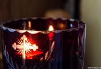 candelă aprinsă