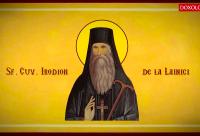 (Video) Troparul Sfântului Cuvios Irodion de la Lainici
