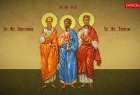 Sfinții Apostoli Aristarh, Pud și Trofim