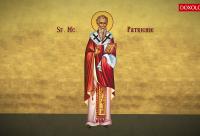 Troparul Sfântului Mucenic Patrichie, Episcopul Prusiei
