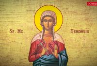 Troparul Sfintei Mucenițe Teodosia, fecioara