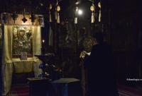 slujbă în biserică noaptea