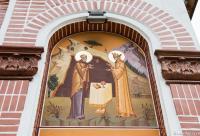 Sfântul Daniil Sihastrul și Sfântul Ștefan cel Mare