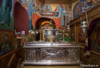 Catedrala „Sfântul Grigorie Palama” din Tesalonic - racla cu moaştele Sfântului Grigorie Palama