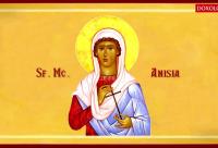 Troparul Sfintei Mucenițe Anisia