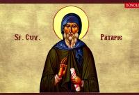 Troparul Sfântului Cuvios Patapie