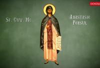 Troparul Sfântului Cuvios Mucenic Anastasie Persul