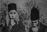 Părintele Cleopa cu Sfântul Paisie Aghioritul