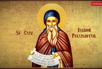 Troparul Sfântului Cuvios Isidor Pelusiotul
