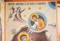 Iisus Hristos arătându-Se Sfintei Parascheva
