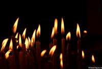 lumânări aprinse