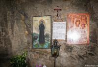 icoană cu Sfântul Cuvios Ioan de la Prislop