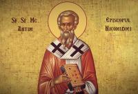 Sfântul Sfințit Mucenic Antim, episcopul Nicomidiei