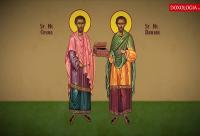 Sfinții Doctori fără de arginți Cosma și Damian