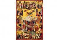 Adormirea Sfântului Spiridon în iconografie