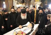 Binecuvântarea de după moarte a cuviosului Nectarie Vitalis († 8 februarie 2018)