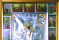 icoană cu Sfântul Mare Mucenic Mina