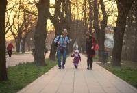 familie la plimbare