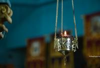 candelă aprinsă
