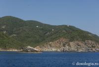 Sihăstria Colciu văzută de pe mare