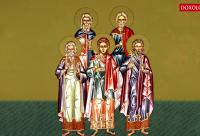 Troparul Sfinților Mucenici Achindin, Pigasie, Aftonie, Elpidifor si Anempodist