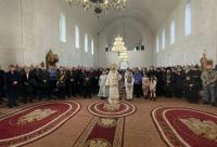 PS Ignatie, Episcopul Hușilor, la parohia Berezeni