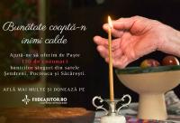 Dăruiește un cozonac unui bunic singur prin campania „Bunătate coaptă-n inimi calde” a platformei fiideajutor.ro