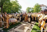 Credincioșii din Botoșani, în rugăciune de sărbătoarea Sfântului Mare Mucenic Gheorghe