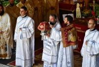 Slujbă arhierească cu ocazia hramului, la Schitul Bogâltin din județul Caraș-Severin