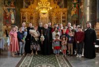 Zi de sărbătoare în familia Rica: a fost botezat al 10-lea copil