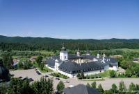 Mănăstirea Neamț, una dintre cele mai vechi mănăstiri din Moldova (imagini aeriene)
