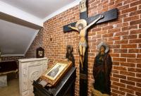 Momente de tihnă în Paraclisul „Sfântul Nichifor Leprosul” din Catedrala Patriarhiei Ortodoxe a Alexandriei şi a întregii Africi