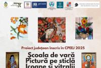 Școala de vară „Pictură pe sticlă, icoane și vitralii” – ediția a II-a, la Iași