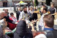 Slujbă de pomenire a poetului Mihai Eminescu la Biserica „Uspenia” din Botoșani