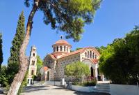 Frumusețea Mănăstirii „Sfântul Ierarh Nectarie” Kryoneri din Insula Rodos