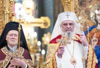 Patriarhul Daniel către Patriarhul Ecumenic Bartolomeu: „Mulțumim pentru proclamarea sfințeniei celor patru cuvioși români aghioriți”