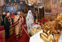 Patriarhul României a sfințit o raclă pentru moaștele Sfântului Apostol Andrei