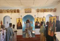 Hram la biserica mică a Centrului Misionar din Kidamali