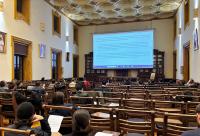 Un profesor american le-a vorbit studenților teologi ieșeni despre lectura duhovnicească în Biserica Siro-Orientală (400–700 d.Hr.)