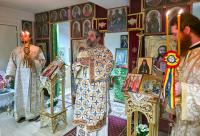 Preasfințitul Nichifor Botoșăneanul a slujit la Căminul de bătrâni din Bucium, în duminica dinaintea Botezului Domnului