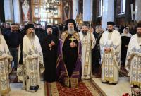 Preasfințitul Părinte Nectarie de Bogdania a slujit la Mănăstirea Sihăstria în Duminica a 29-a după Rusalii