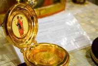 Moastele Sfantului Trifon de la Biserica Sfantul Sava din Iasi