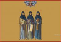 Sfintele Cuvioase Nazaria, Olimpiada și Elisabeta (Safta) Brâncoveanu de la Văratec