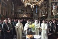 Slujbă de pomenire pentru diaconul Ion Creangă și familia sa la Schitul Vovidenia 