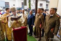 Militarii, în rugăciune în Duminica Sfintei Maria Egipteanca, Capela militară din Piatra Neamț, resfințită de IPS Teofan