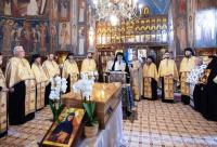 Au fost deshumate moaștele Sfintei Cuvioase Filotimia de la Râmeț