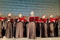 Corul Liceului Teologic „Sfinții Împărați Constantin și Elena” și Grupul „Tronos” au concertat la Piatra Neamț
